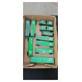 HO scale BNSF rail cars