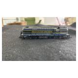 N scale locomotive missing parts