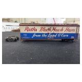 Rather Black Hawk Ham Reefer car. Broken see
