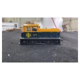 HO scale Santa Fe 6670 yard switcher locomotive