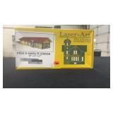 Laser art #865 N Sana Fe Station. New in box