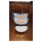 Rachael ray 3pc oval cooking set