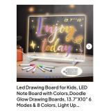 signsxcel neon drawing board New in opened box