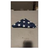 American flag unknown size
