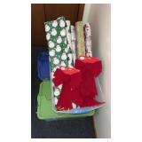 Christmas decor and wrapping paper