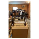 Shelf  18in wide, 8 3/4 in deep and 22 1/2 in