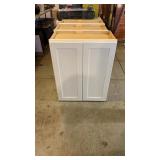 Cabinet 30in tall  24 in wide and 12 in deep.