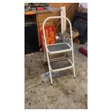 Folding step stool