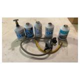 R134A charging kit cans all ï¿½feelï¿½ full