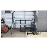 Metal swing with other metal
