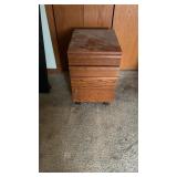 Filing cabinet with contents