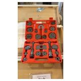 Disc brake caliper compressing kit