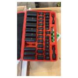 Impact socket set SAE and Metric