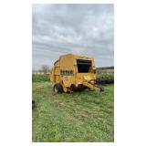 Vermeer 605 bailer. With monitor. Works as it