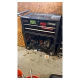 Tool box with contents. No key top does not open