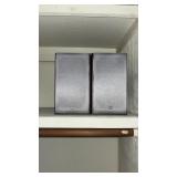 JVC stereo and speakers, inflatable mattress