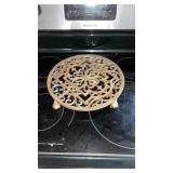 Cast iron heat plate 12 1/2 in diameter