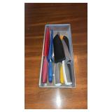 Utensils, glass pie plates 9 in, plates, mini