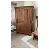 TV Cabinet 40in wide, 22 in deep and 67 1/2 in