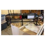 Tool shelf 28 in long 9 1/2 in tall and 8 in deep