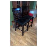 Two tall chairs