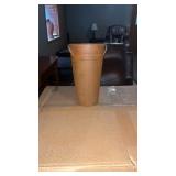 French flower marker bucket and misc decor