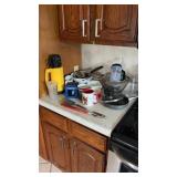 Contents of counter misc . See photos