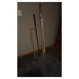 Walking sticks, cane and mop handle