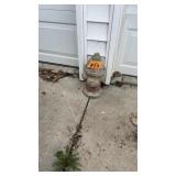 Concrete fire hydrant