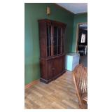Display cabinet 72 1/2 in tall,  43 in wide and