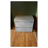 Filing cabinet 30 in wide 18 1/2 in deep and 26