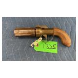 CMC PEPPERBOX PERCUSSION CAP PISTOL APPROX. .36