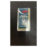 CCI 50 count maxi mag 22 WMR HP jacketed hollow