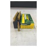 222 rem 50gr pointed soft point Remington 20