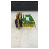 222 rem 50gr pointed soft point Remington 20