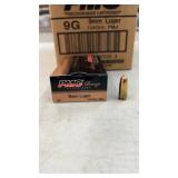 9mm PMC 124gr FMJ  500 rounds