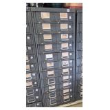 Industrial metal cabinet.  No contents.  Will