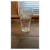 Coca Cola collectible glass
