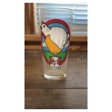 Kentucky Fried Chicken collectible glass 1978