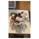 Figurines and stuffed animals