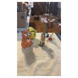 Coin banks figurines and decor