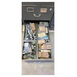 Contents of drawer. Bring boxes
