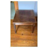 Wood table