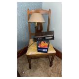 Chair with contents