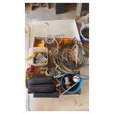 Miscellaneous  dog tie out screws nails washers