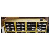 Bolt bin with contents