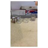 Miniature glassware and misc