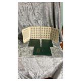 Coin books and misc cards