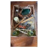Candle holders decorations dishes with baskets
