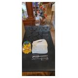 Mixer, bowls and corn holders